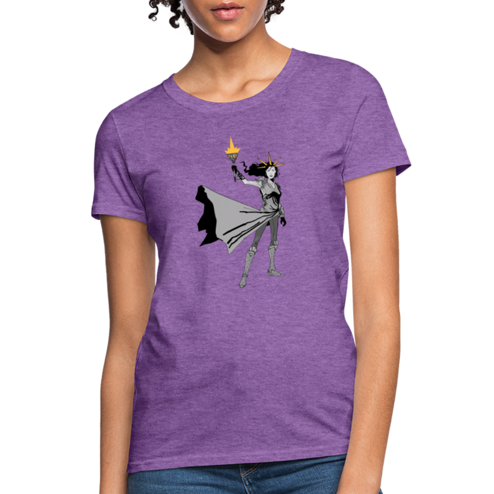 Liberty Hero | Women's Tee - purple heather