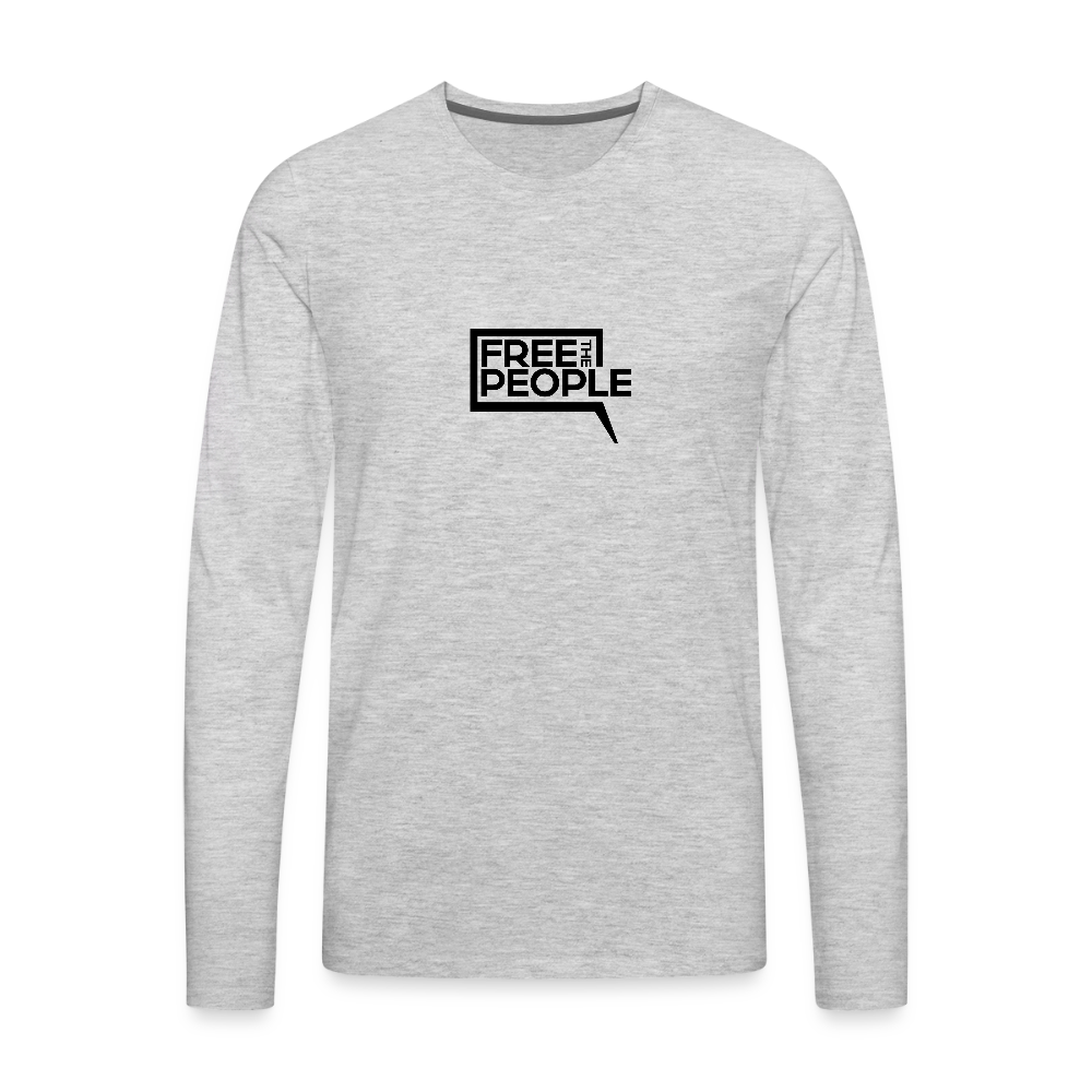 Free the People | Men's Long Sleeve Tee - heather gray