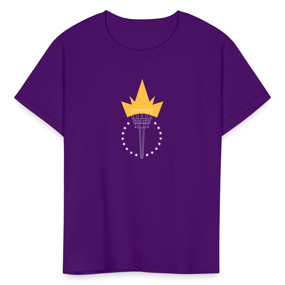 Freedom Torch | Youth Tee - purple