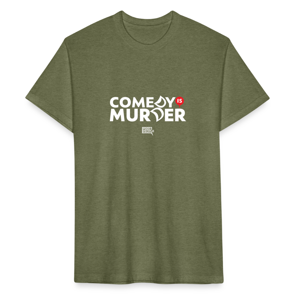 Comedy is Murder | Men's Tee - heather military green