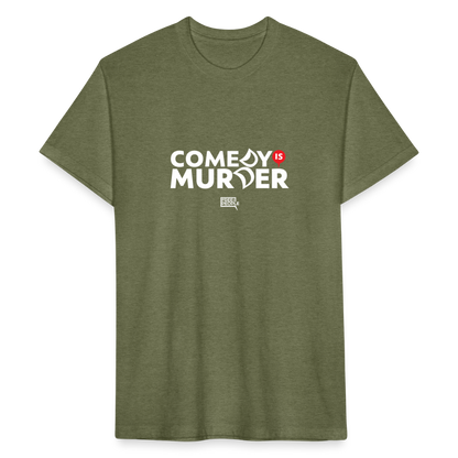 Comedy is Murder | Men's Tee - heather military green