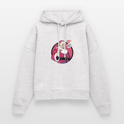 2023 Santa | Women's Hoodie - cool heather grey
