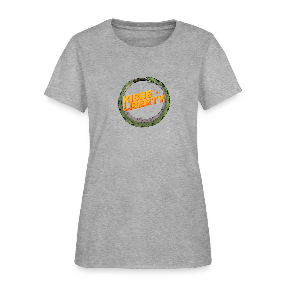 Kibbe on Liberty | Women's Tee - heather gray