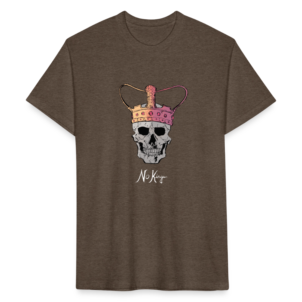 No Kings | Men's Tee - heather espresso