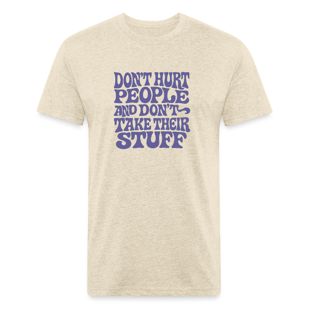 Don't Hurt People | Retro | Men's Tee - heather cream