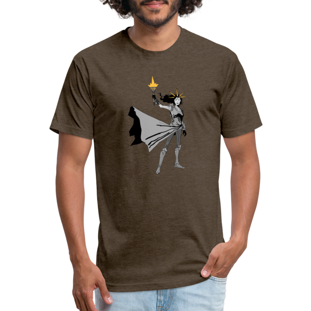 Liberty Hero | Men's Tee - heather espresso