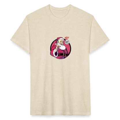 2023 Santa | Men's Tee - heather cream