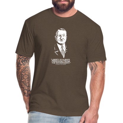 Ludwig von Mises Quote | Men's Tee - heather espresso