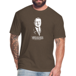 Ludwig von Mises Quote | Men's Tee - heather espresso