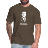 Ludwig von Mises Quote | Men's Tee - heather espresso