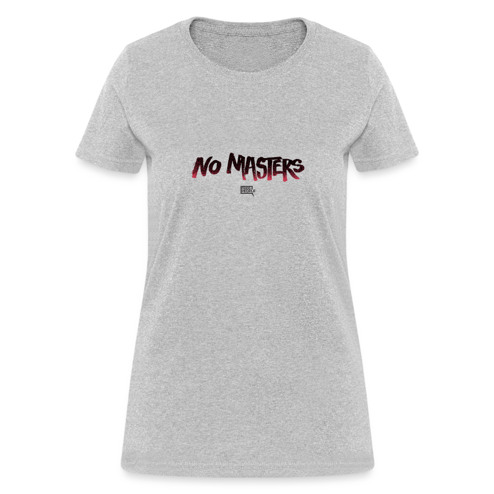 No Masters | Women's Tee - heather gray