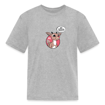 Rudolph Misfits | Youth Tee - heather gray