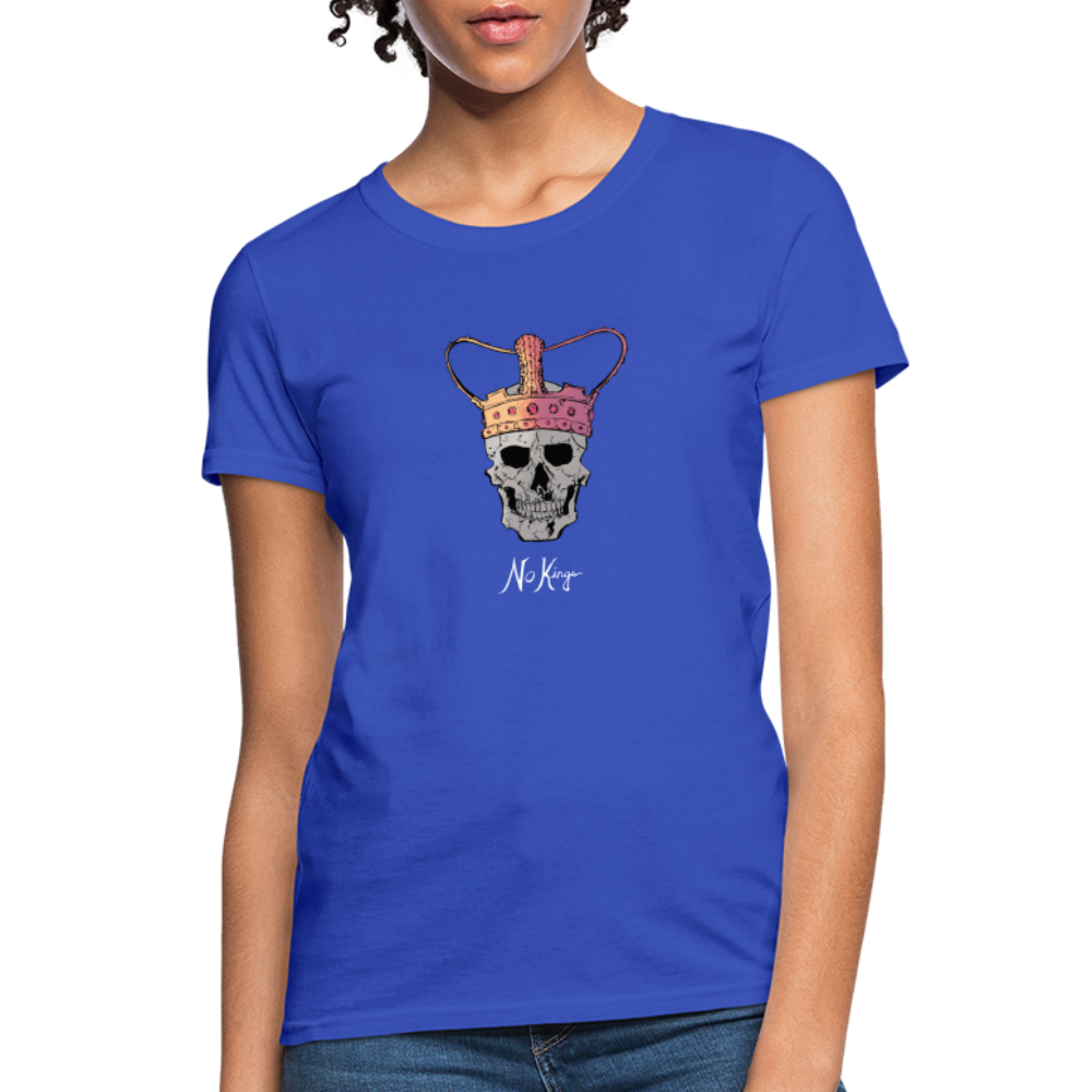 No Kings | Women's Tee - royal blue