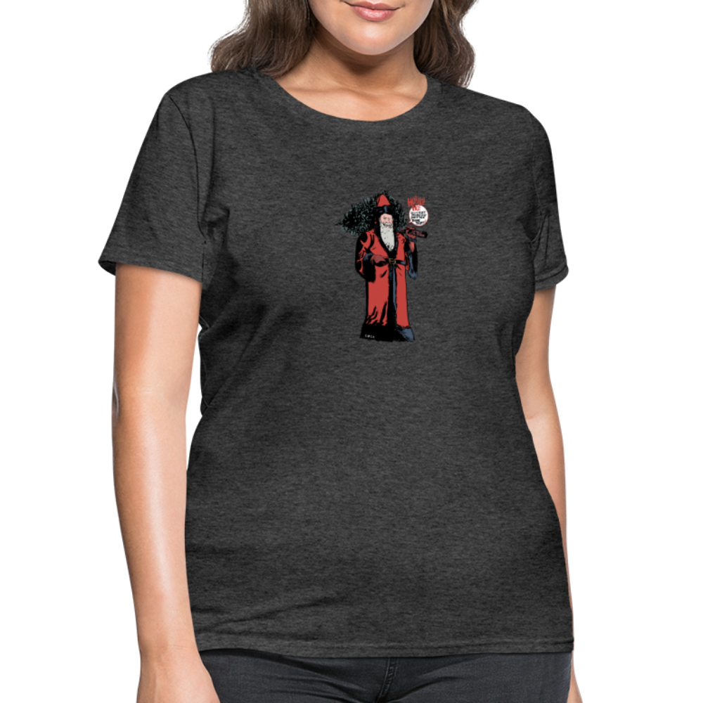 2022 Santa | Women's Tee - heather black