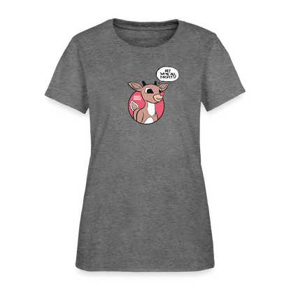 Rudolph Misfits | Women's Tee - graphite heather