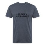 Liberty Curious? | Men's Tee - heather navy