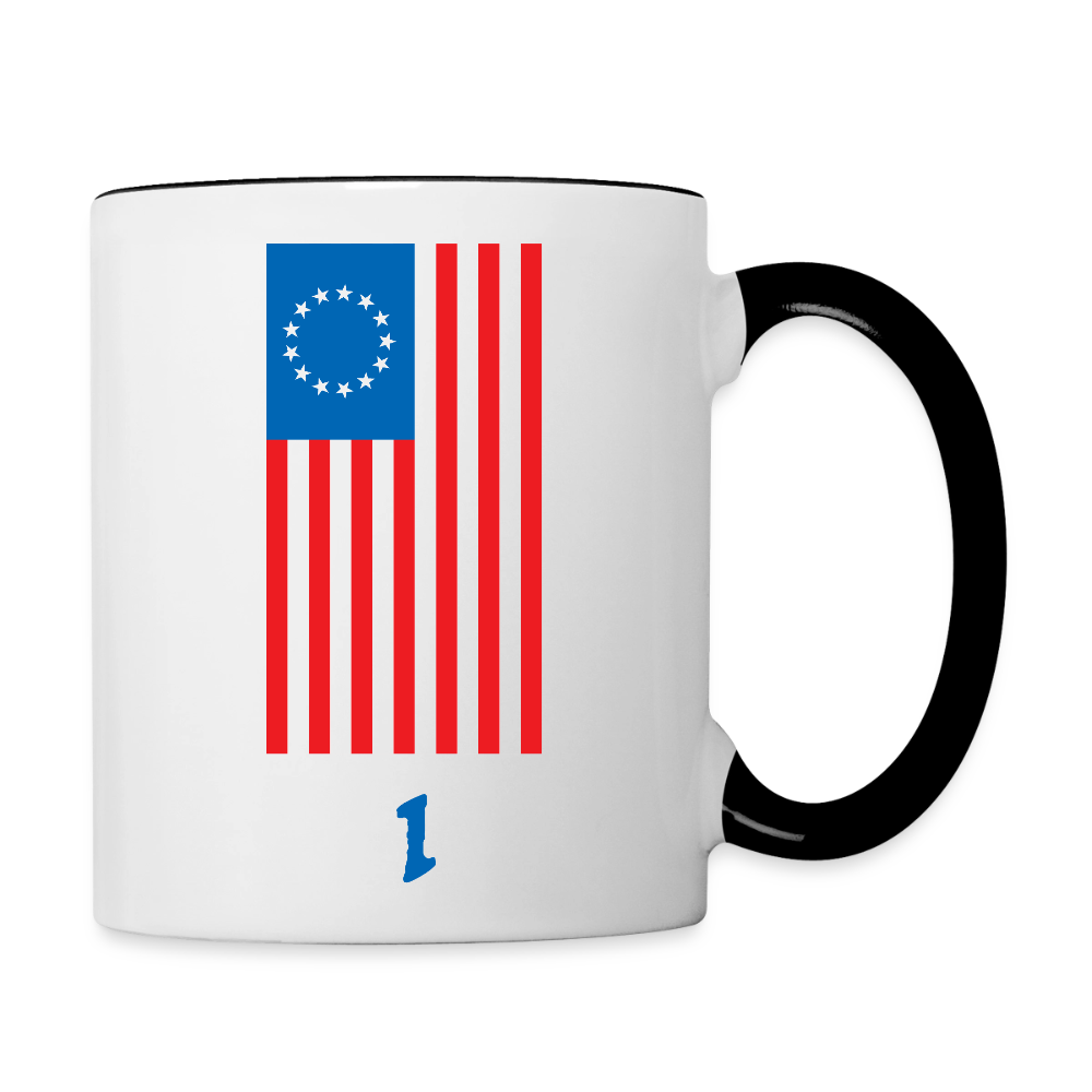 Spirit of '76 Coffee Mug - white/black