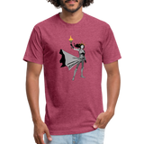 Liberty Hero | Men's Tee - heather burgundy