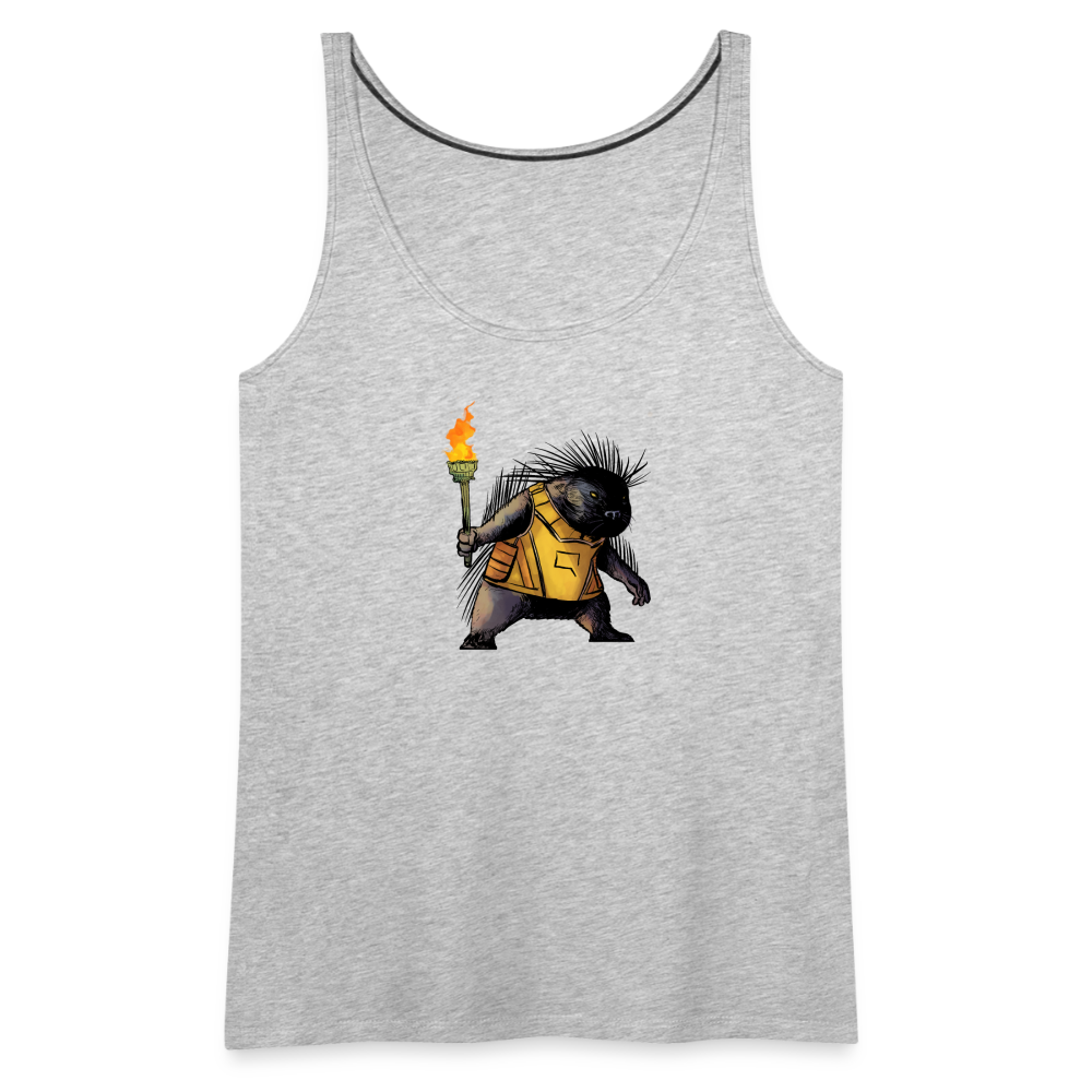 Free the Porcupine | Women's Tank - heather gray