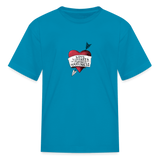 Love, Liberty | Youth Tee - turquoise