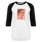 Read More Sowell | Baseball Tee - white/black