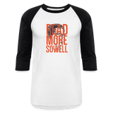 Read More Sowell | Baseball Tee - white/black