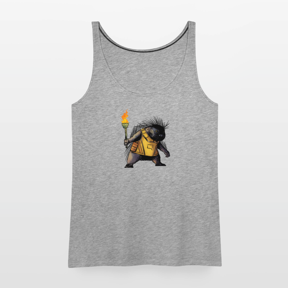 Free the Porcupine | Women's Tank - heather gray