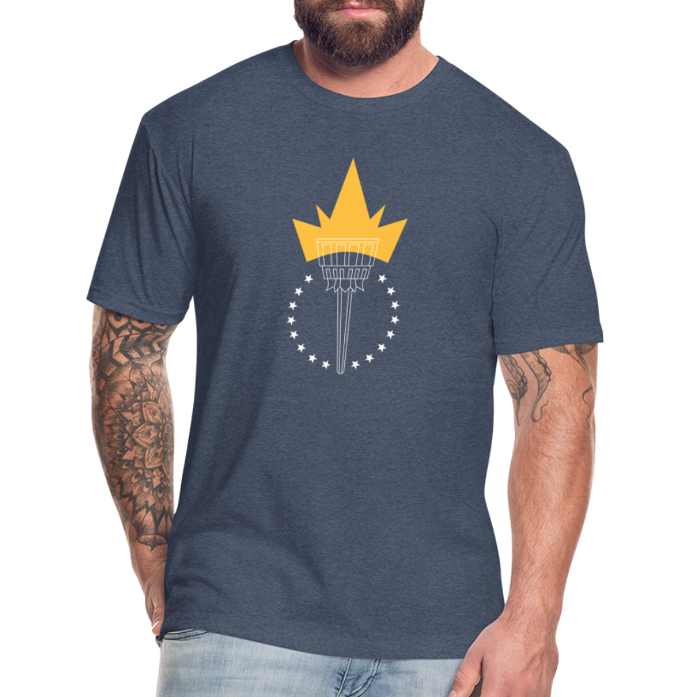 Freedom Torch | Men's Tee - heather navy