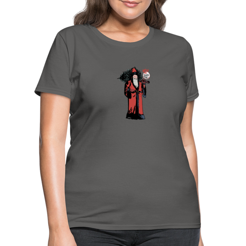 2022 Santa | Women's Tee - charcoal