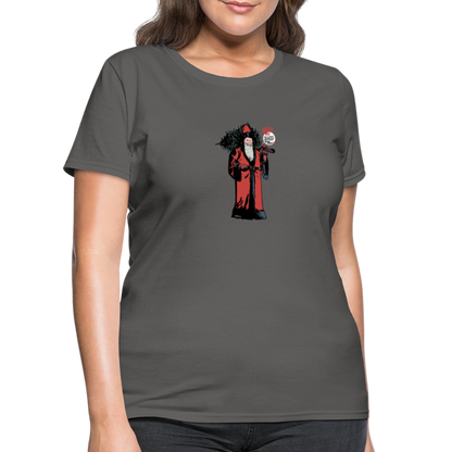 2022 Santa | Women's Tee - charcoal