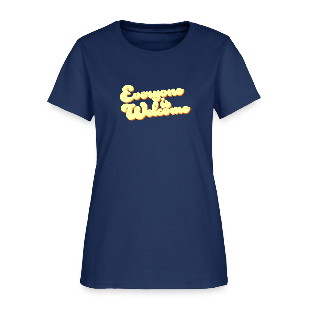 Everyone is Welcome | Women's Tee -  blue dusk