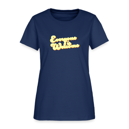 Everyone is Welcome | Women's Tee -  blue dusk