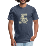 Adults Are Talking | Men's Tee - heather navy