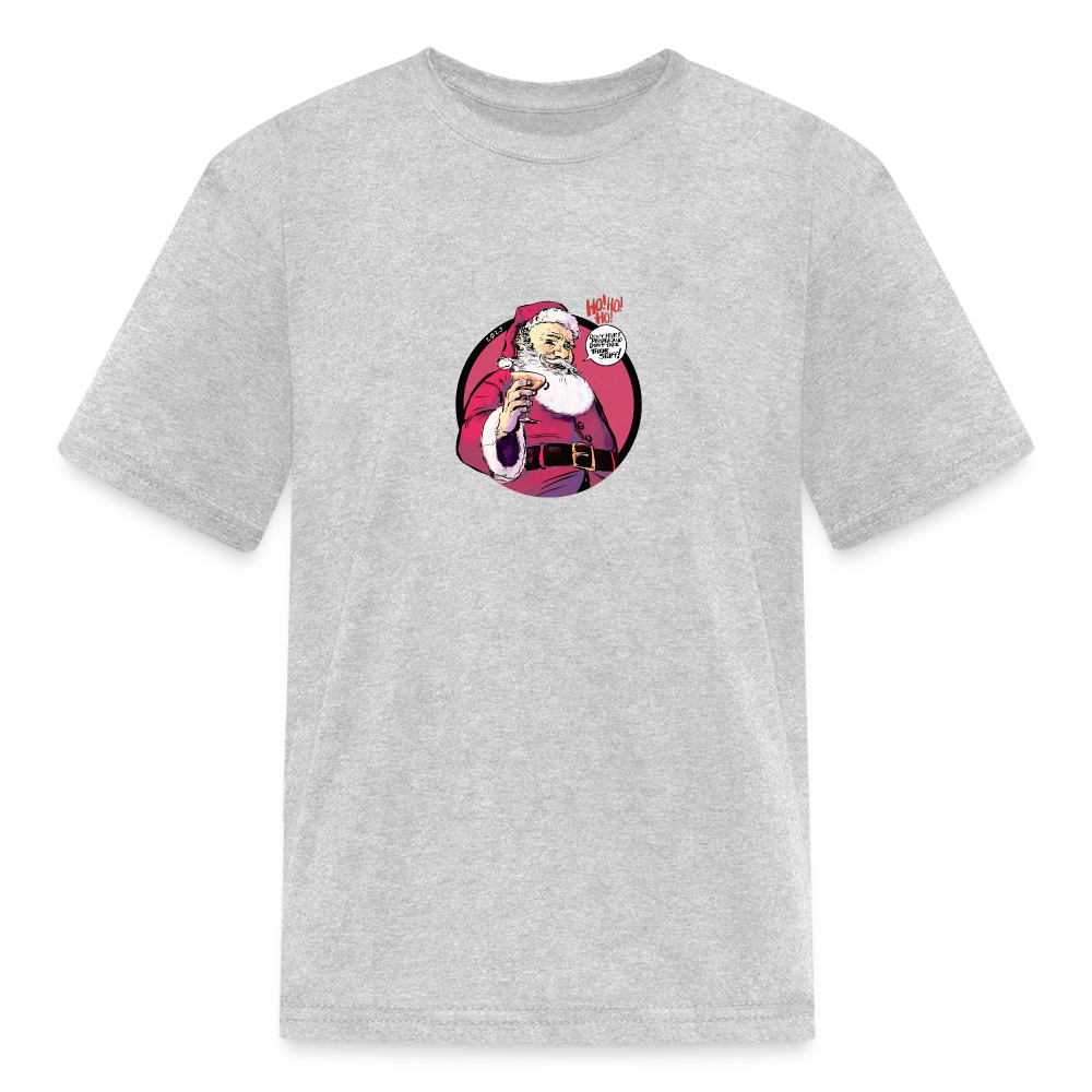 2023 Santa | Youth Tee - heather gray