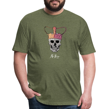 No Kings | Men's Tee - heather military green