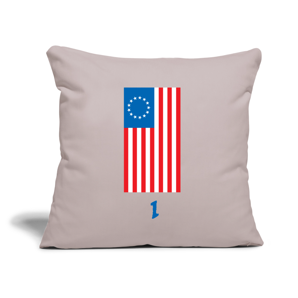 Spirit of '76 | Throw Pillow Cover - light taupe