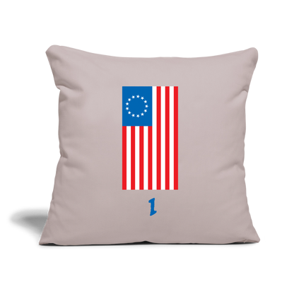 Spirit of '76 | Throw Pillow Cover - light taupe
