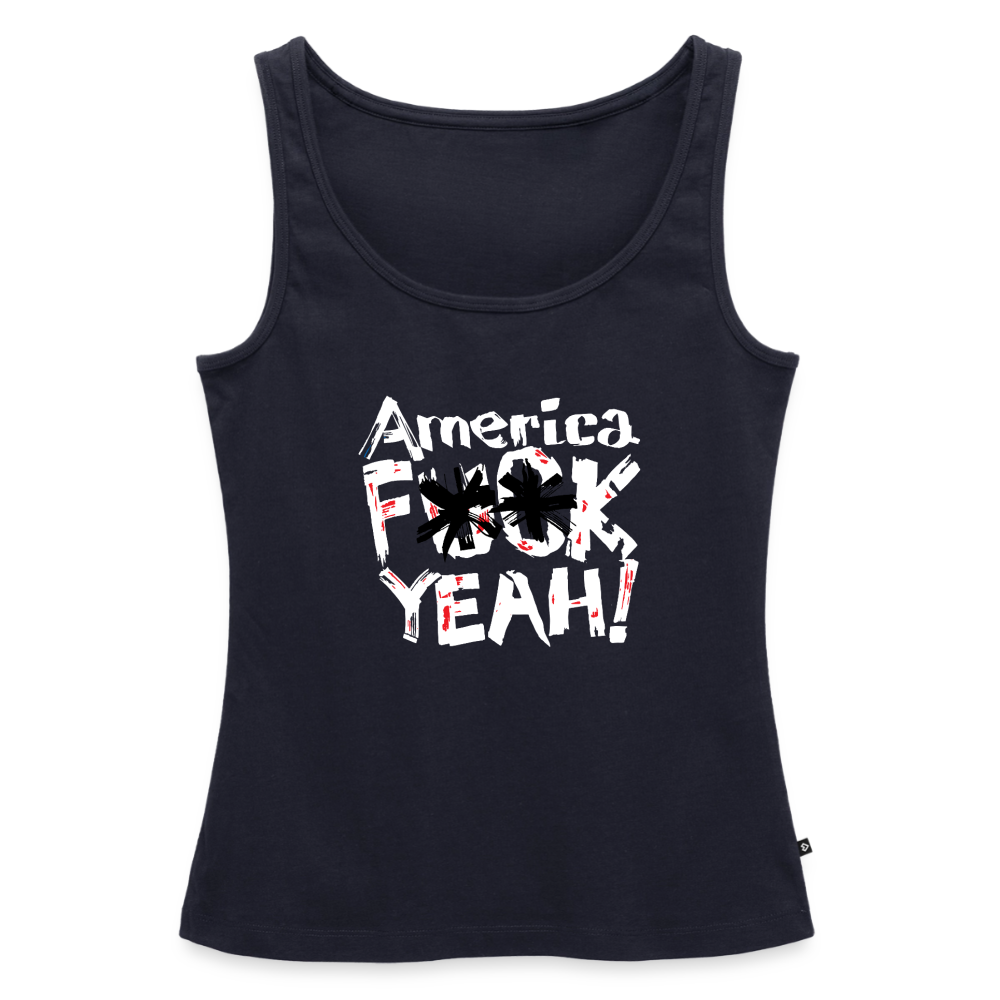 America F**k Yeah! | Women's Tank - navy