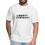 Liberty Curious? | Men's Tee - white