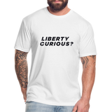 Liberty Curious? | Men's Tee - white