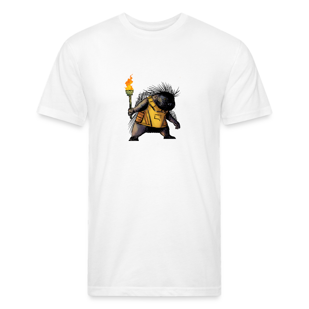 Free the Porcupine | Men's Tee - white