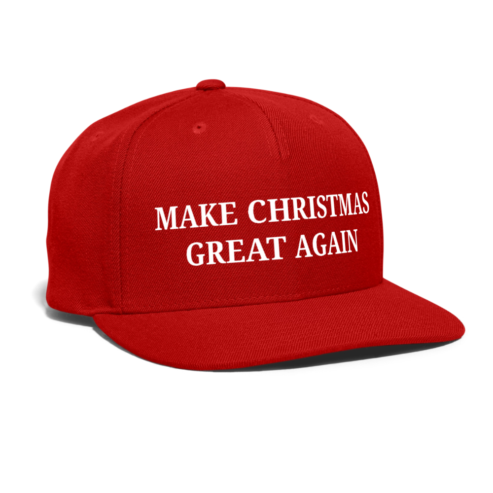 Make Christmas Great Again Hat - red