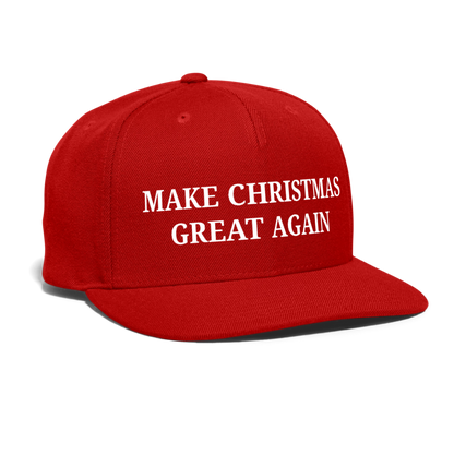 Make Christmas Great Again Hat - red