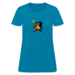 Free the Porcupine | Women's Tee - turquoise