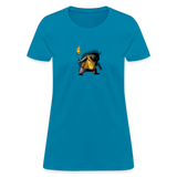 Free the Porcupine | Women's Tee - turquoise