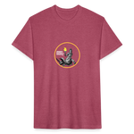 Lady Liberty | Men's Tee - heather burgundy