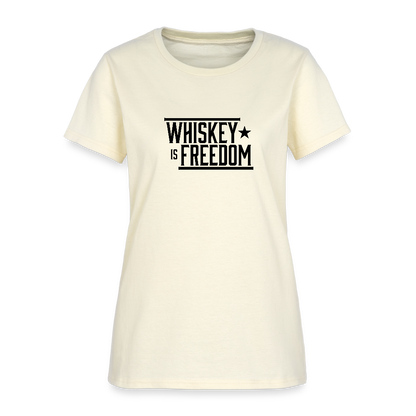 Whiskey is Freedom | Women's Tee - off white