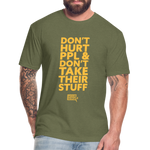 Don't Hurt People | Limited Edition | Men's Tee - heather military green