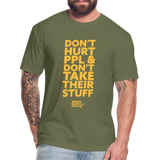 Don't Hurt People | Limited Edition | Men's Tee - heather military green