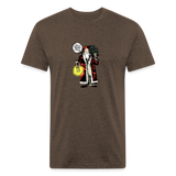 2021 Santa | Men's Tee - heather espresso